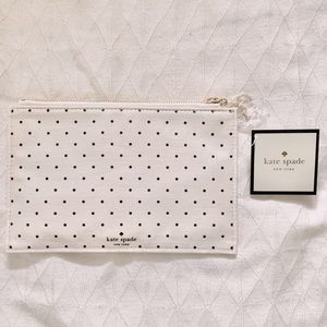 Kate Spade Doted Pouch / Case / Zipper Bag ♠️